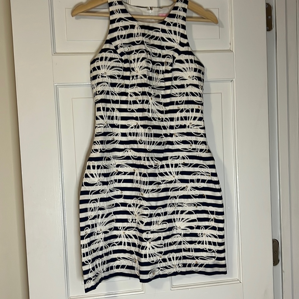 Blue and White Lilly Pulitzer Dress!